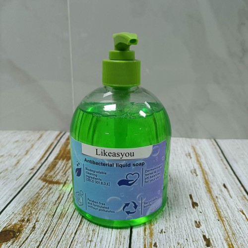 Likeasyou Gentle Antibacterial Liquid Soap for Effective Germ Protection - Moisturizing Hand Wash with a Refreshing Fragrance, 500ml